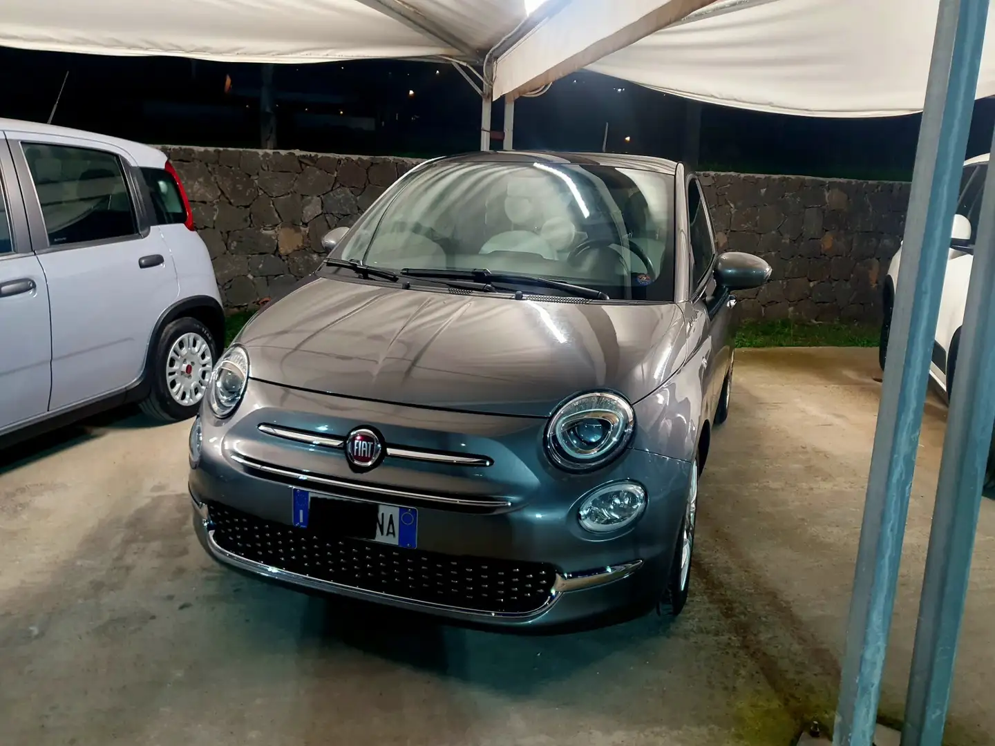 Fiat 500 500 1.0 Hybrid Dolcevita Grigio - 2