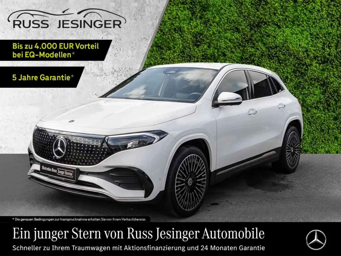 Mercedes-Benz EQA 350 4M AMG Line *AHK*360*HUD*Distr*KeyG*Burm Blanc - 1