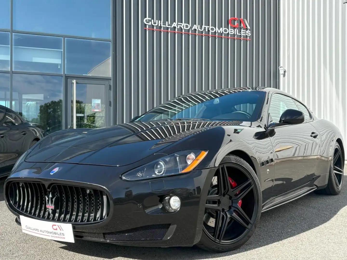 Maserati GranTurismo S 4.7 V8 440ch BVR Nero - 1