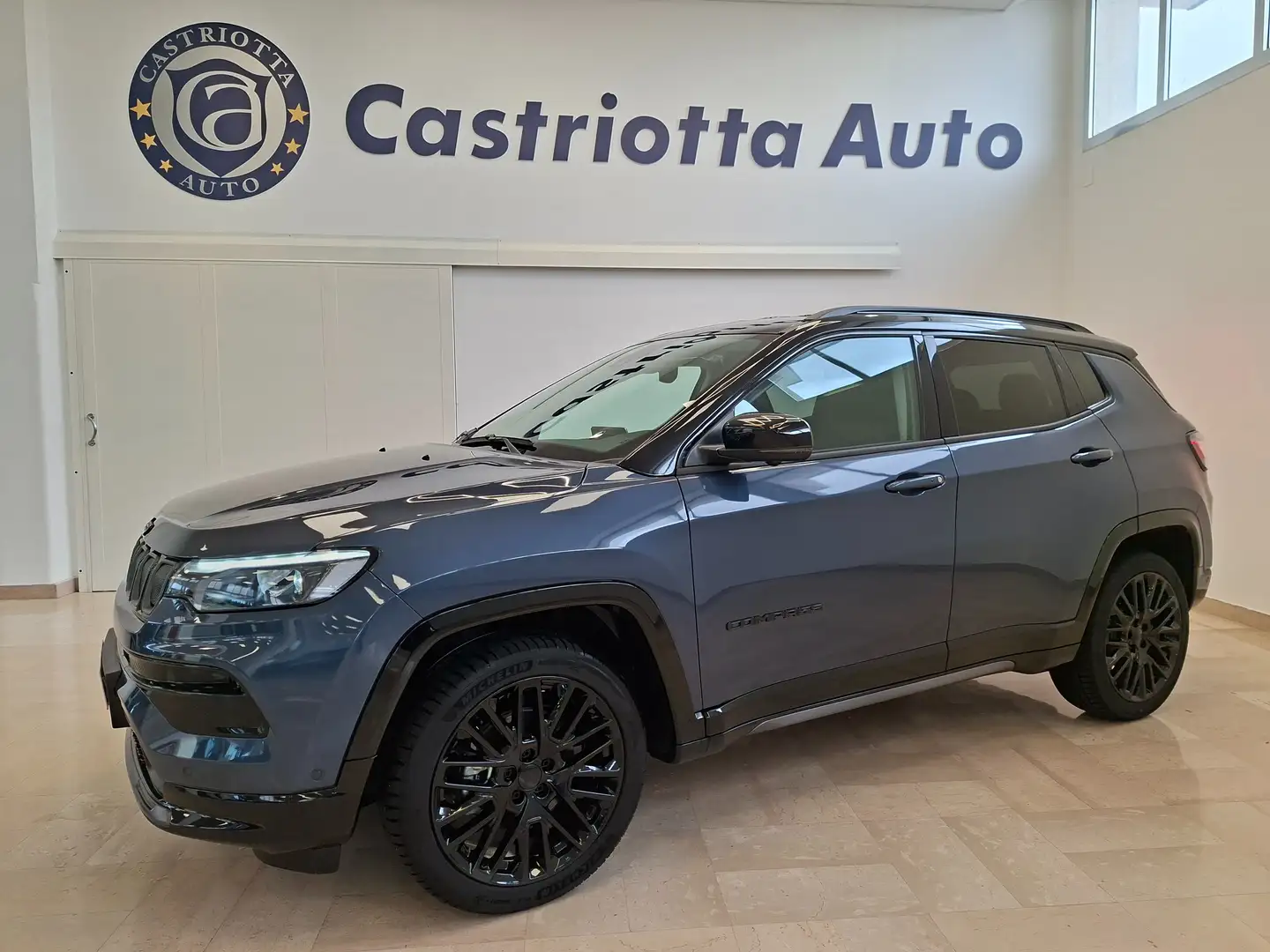 Jeep Compass 1.6 mjt S 2wd 130cv KMZERO Bleu - 1