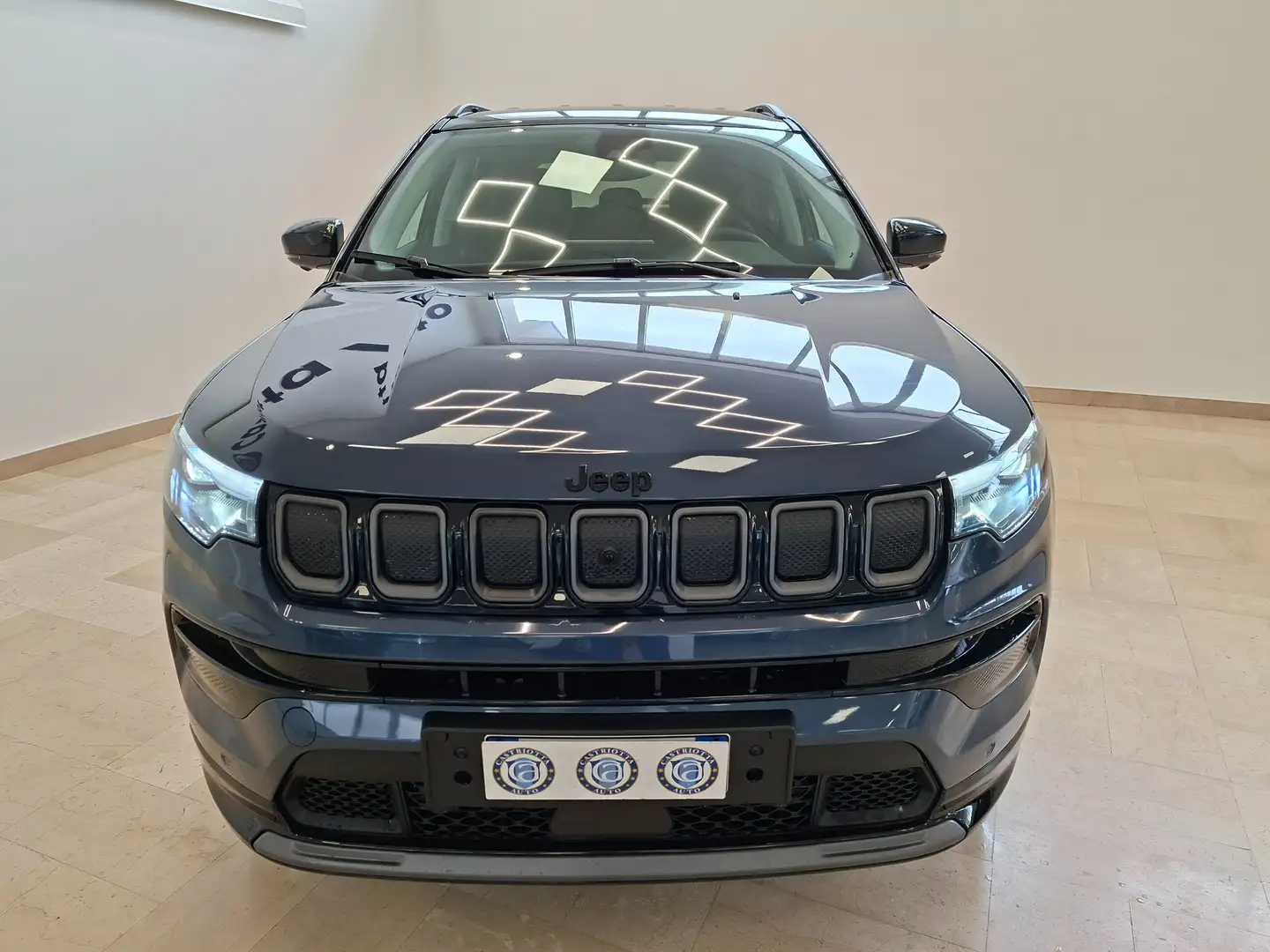 Jeep Compass 1.6 mjt S 2wd 130cv KMZERO Bleu - 2