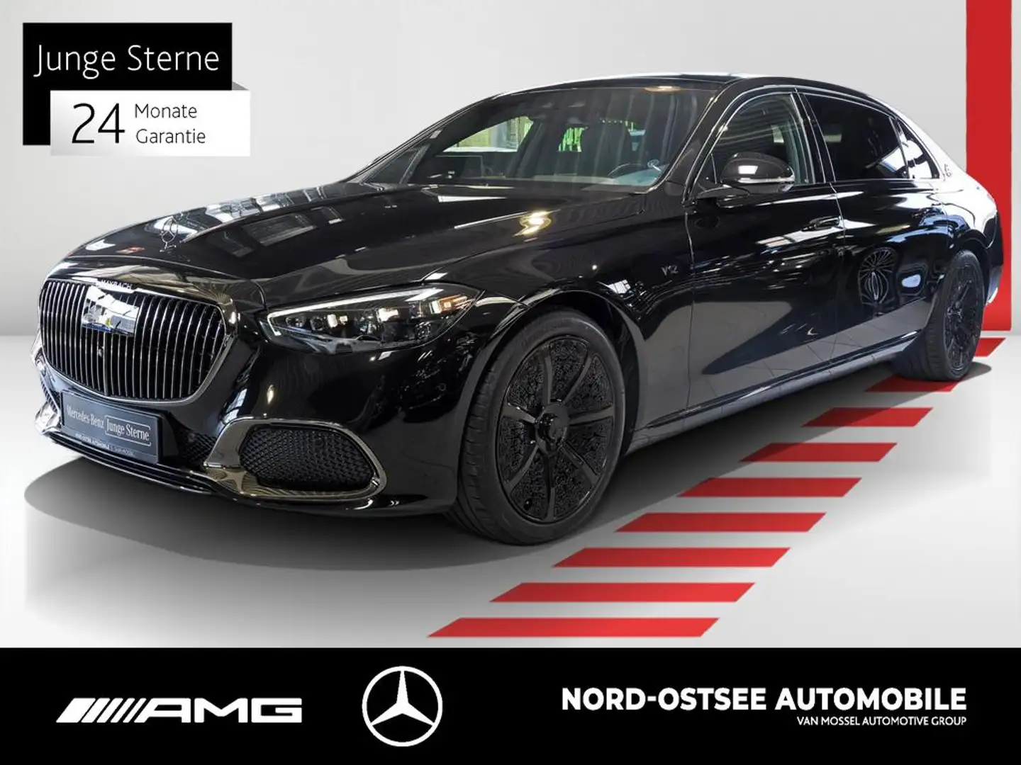 Mercedes-Benz S 680 Maybach NIGHT-SERIES NP€314.188,- Schwarz - 1