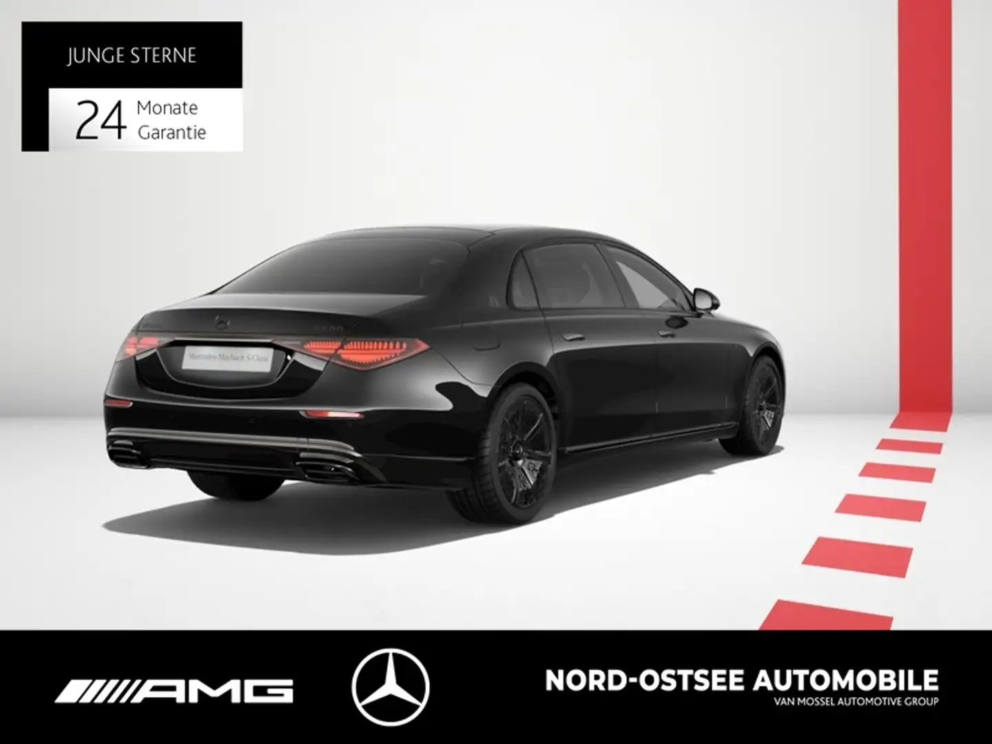 Mercedes-Benz S 680 Maybach NIGHT-SERIES NP€314.188,- Negro - 2