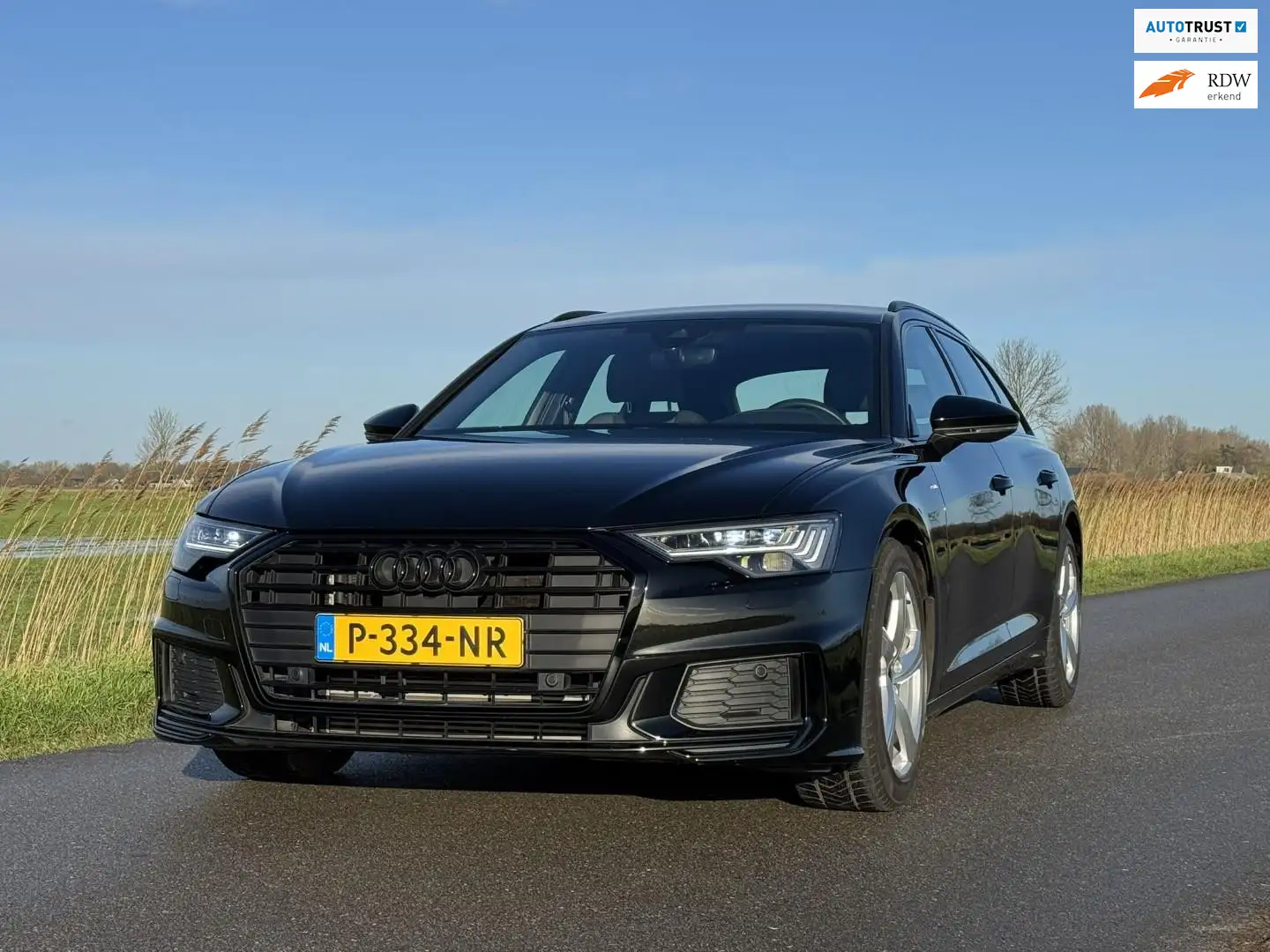 Audi A6 AVANT 40 TFSI S edition S-line 204 PK Nero - 1