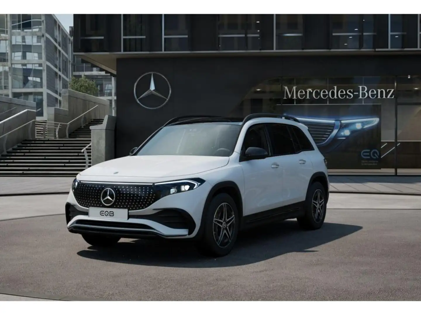 Mercedes-Benz EQB 250 + AMG-Sport/LED/Cam/Pano/Night/Totw/18' Blanco - 2