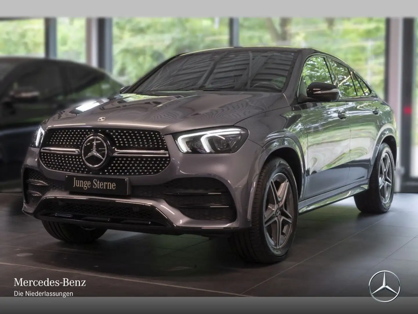 Mercedes-Benz GLE 350 e Coupé 4M AMG+NIGHT+PANO+360+MULTIBEAM Grau - 2