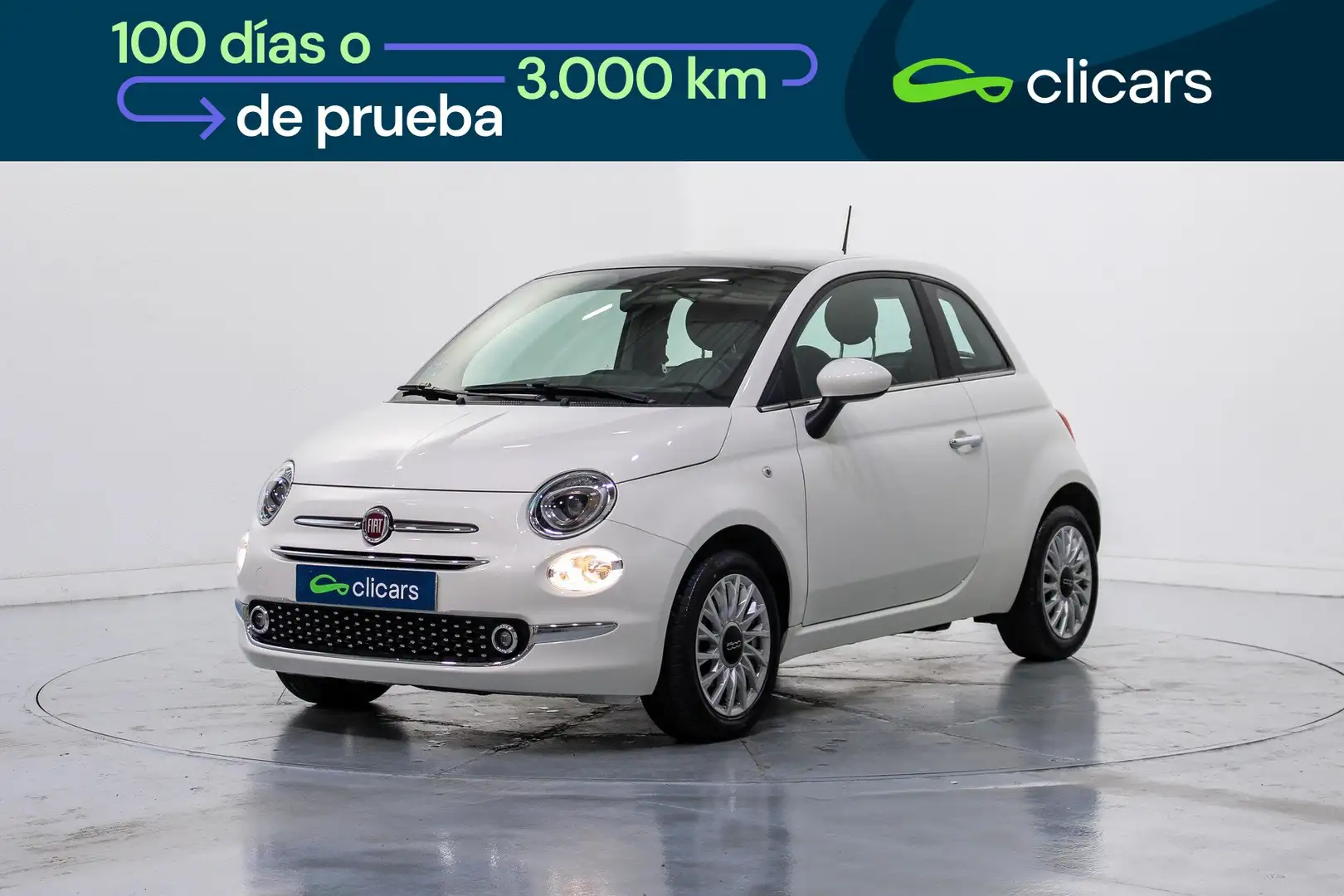 Fiat 500 1.0 Hybrid Monotrim 52kW Blanco - 1