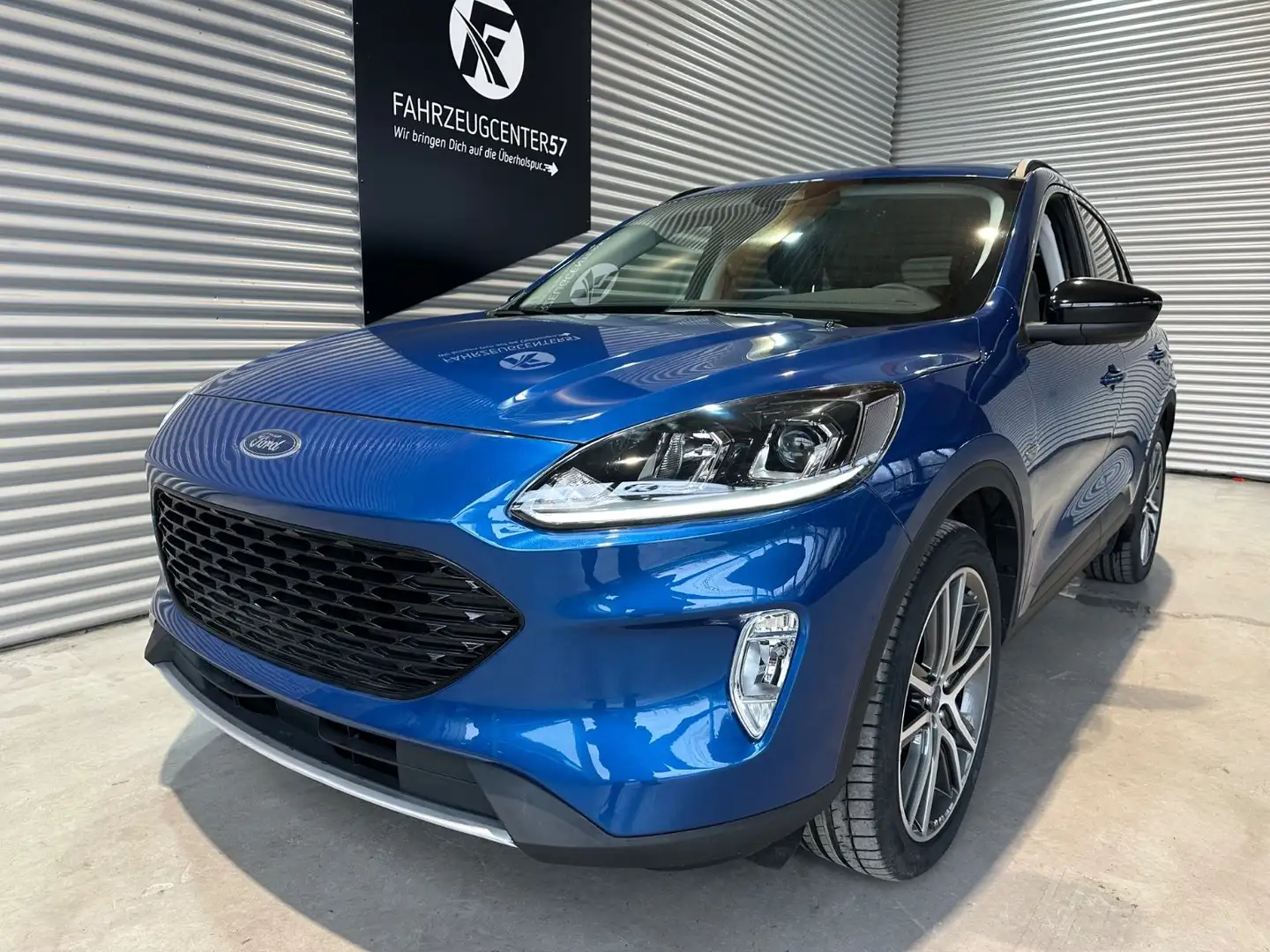 Ford Kuga 2.5 4x4/LED/AHK/RFK/ACC/CARPLAY Bleu - 2