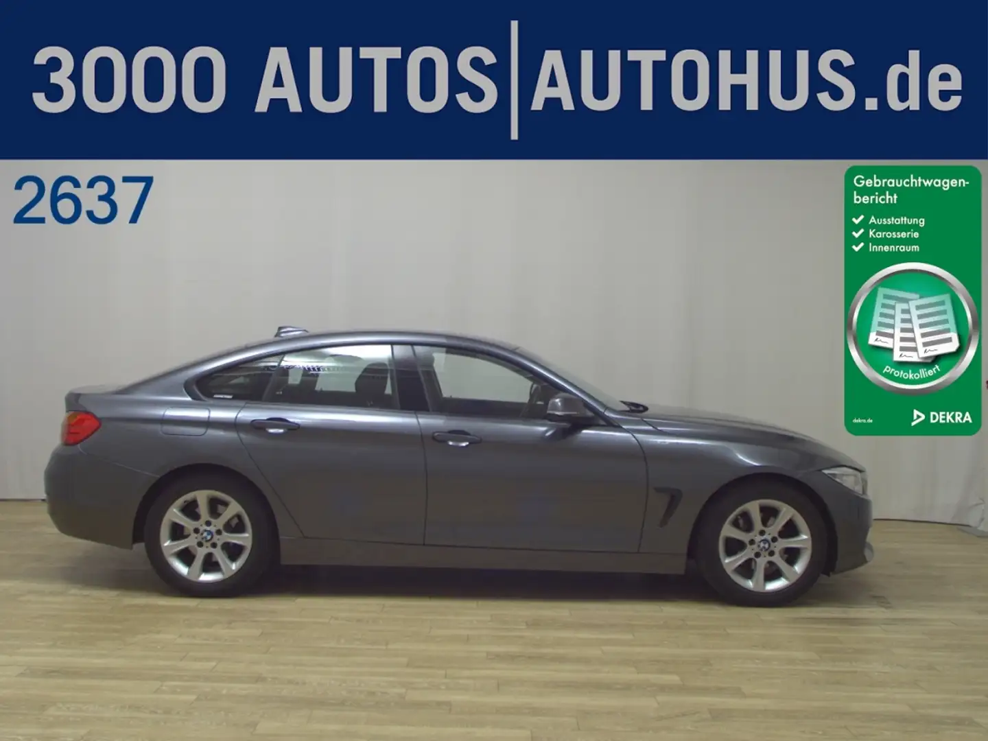BMW 418 Gran Coupe Navi LED Grau - 1