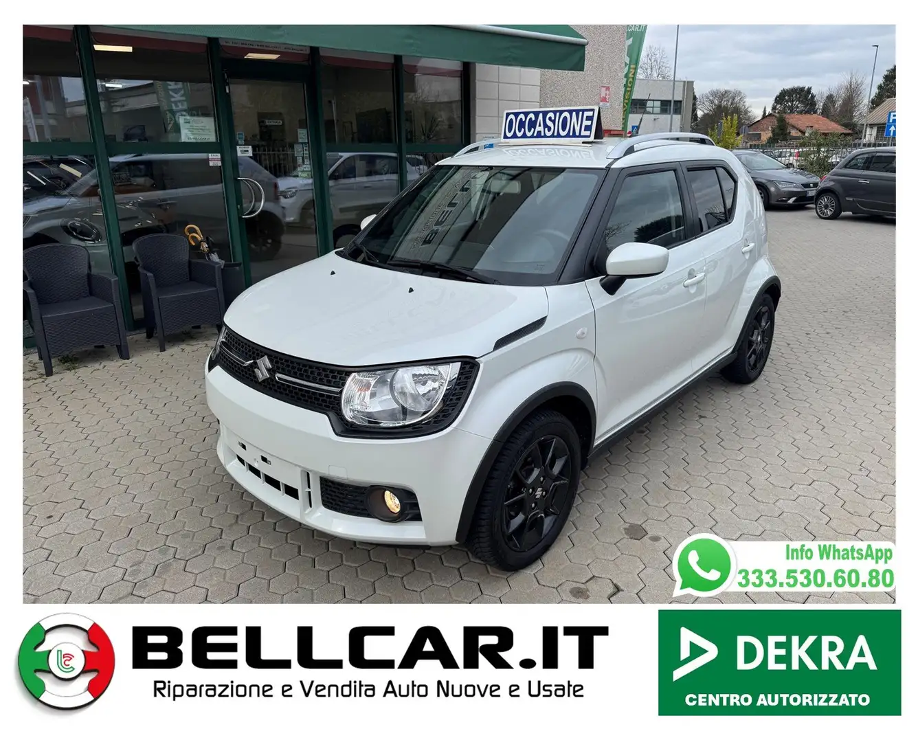 Suzuki Ignis 1.2 dualjet iTop 2wd ags Bianco - 1
