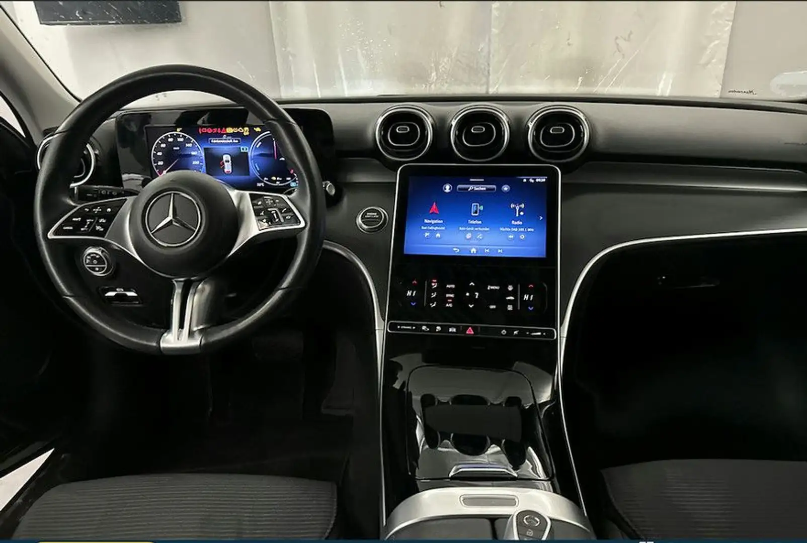 Mercedes-Benz C 300 e T Autom.*LED*KAMERA*DISTRO*AMBILIGHT Gris - 2