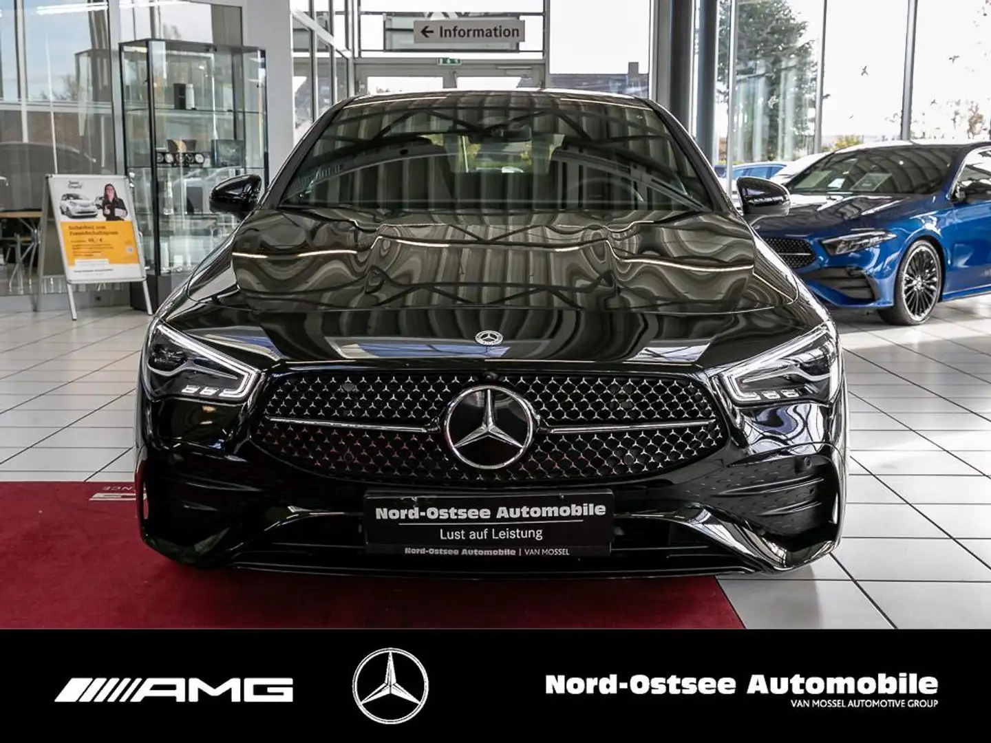 Mercedes-Benz CLA 200 COUPÈ ED. AMG NIGHT SOUND DISTRO KEYLESS Schwarz - 2