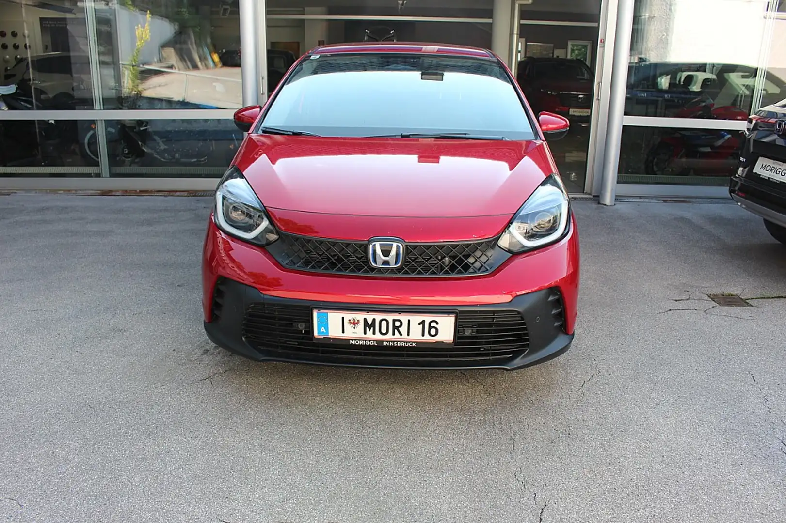 Honda Jazz 1,5 i-MMD Hybrid Elegance Aut. Selbstladend Rot - 2