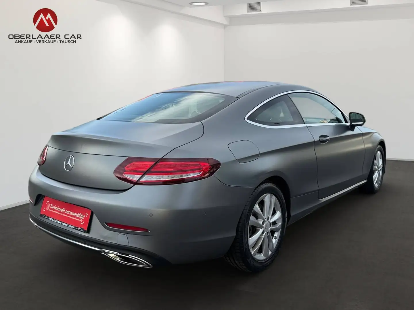 Mercedes-Benz C 200 C 200 Coupe Aut. Grau - 2