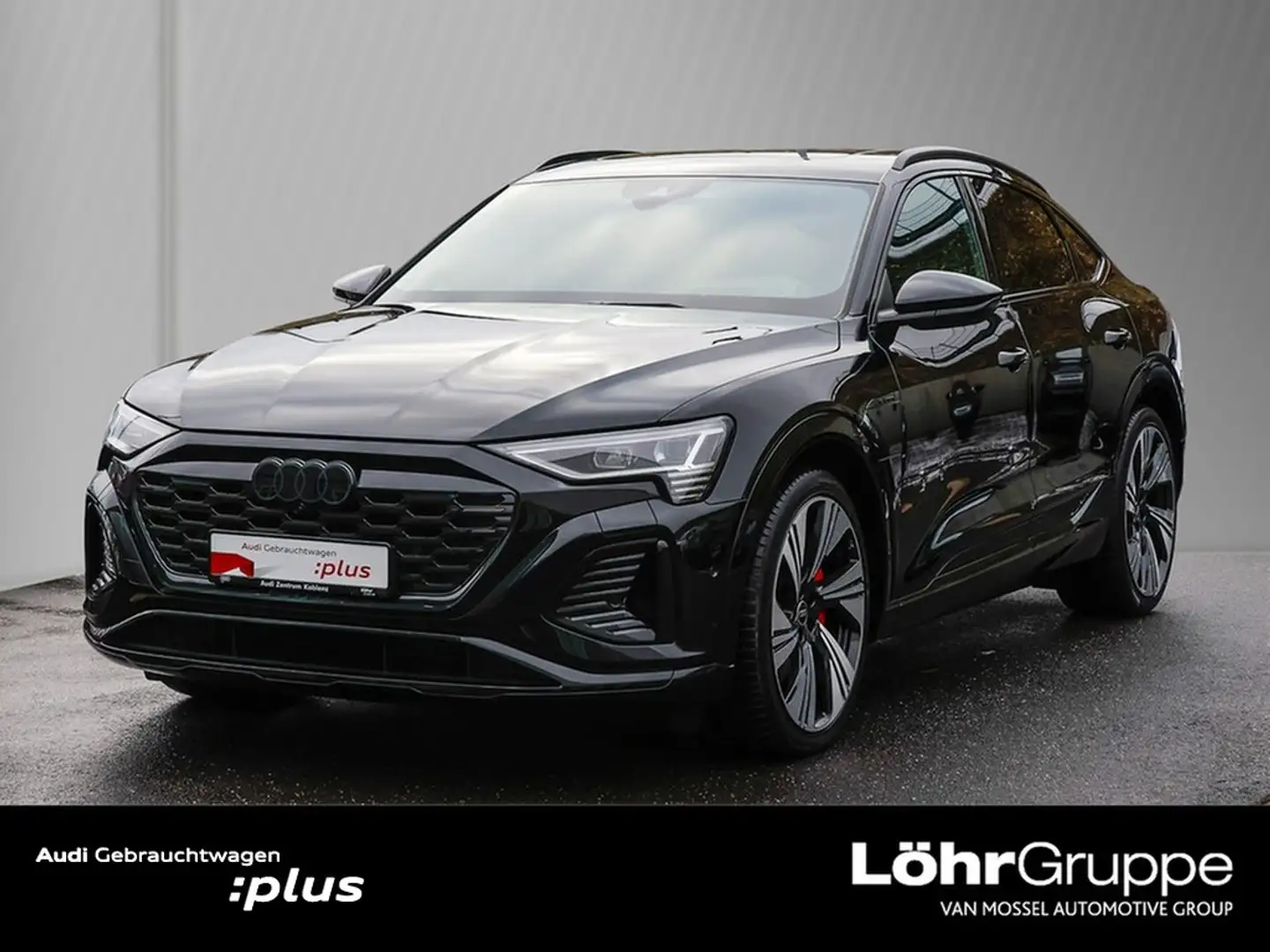 Audi Q8 e-tron Sportback 55 S line AHK Panorama Matrix Schwarz - 1