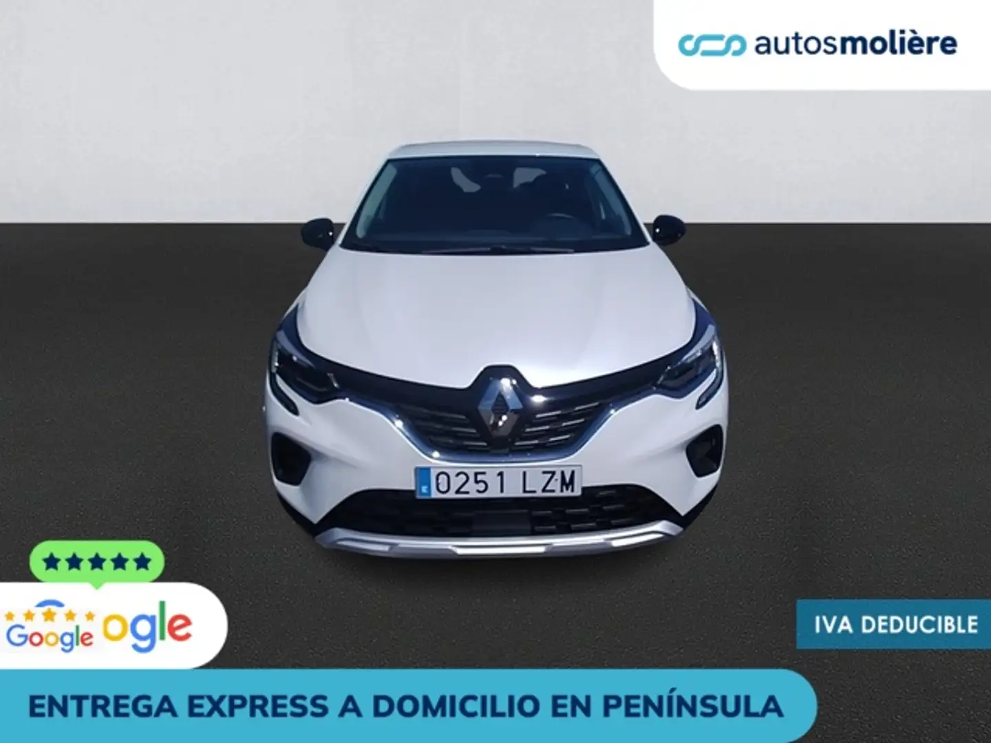 Renault Captur TCe Intens 74kW GLP Blanc - 2