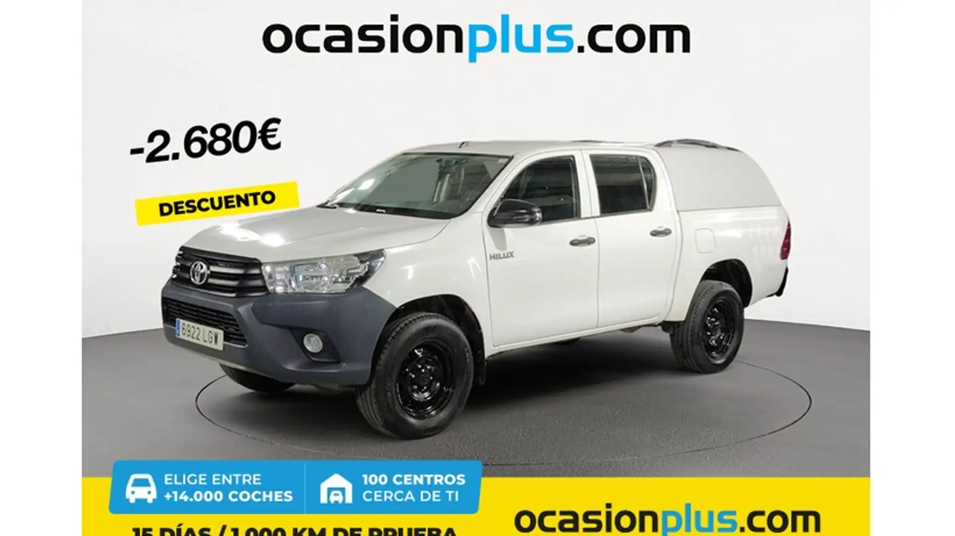 Toyota Hilux Cabina Doble GX Wit - 1