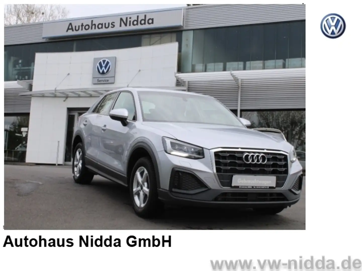 Audi Q2 35 1.5 TFSI S-Tronic -NAVI-KLIMAAUT.- LED ALU Silber - 1
