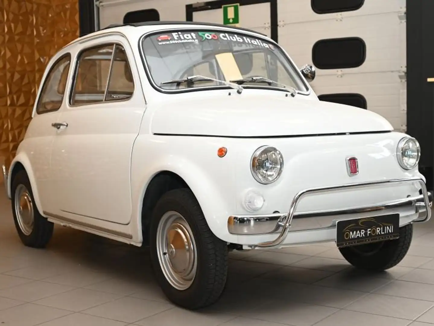 Fiat 500 L CABRIO COMPLETAMENTE RESTAURATA ASI PERFETTA!!!! Weiß - 2