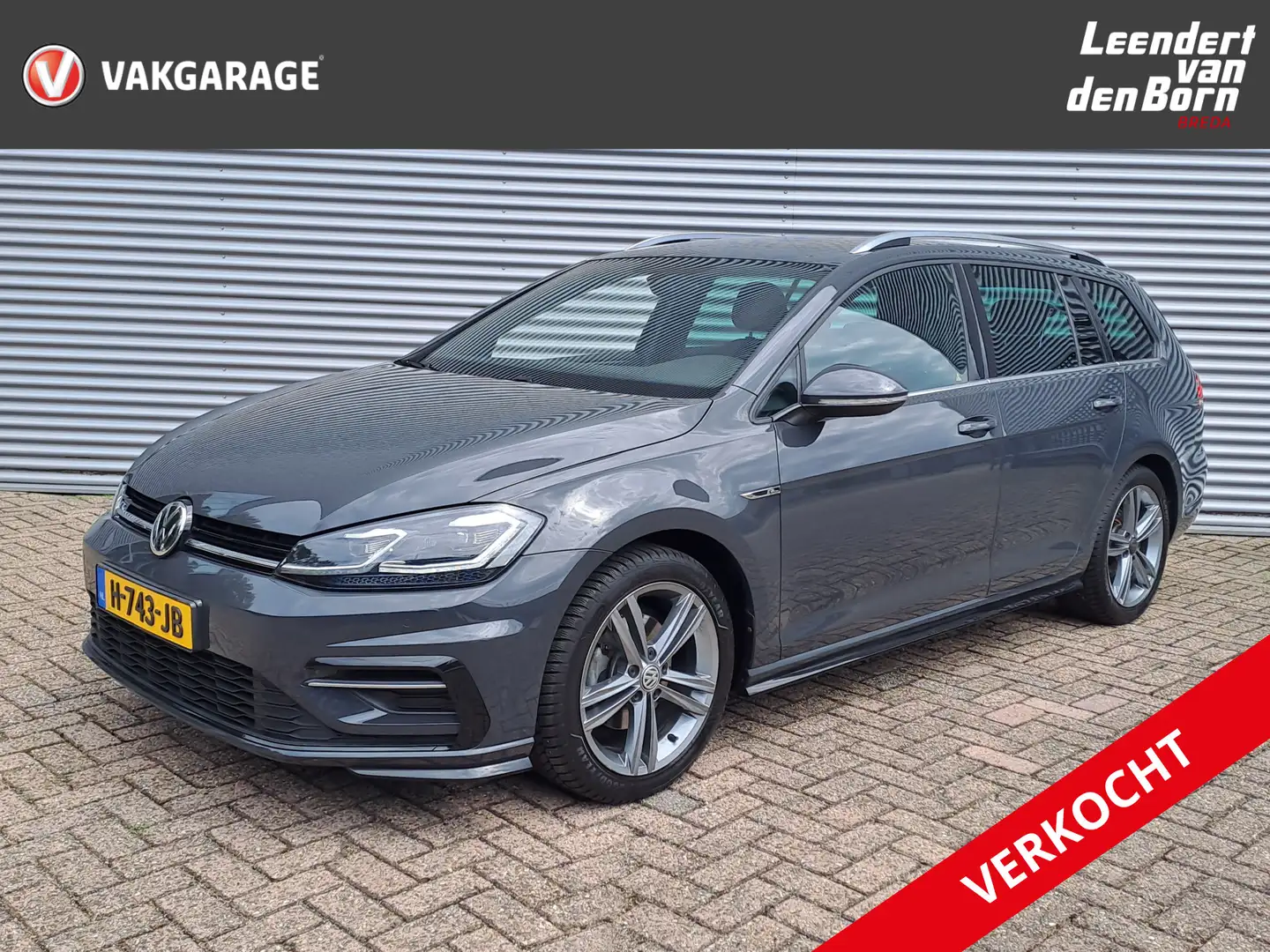 Volkswagen Golf Variant 1.5 TSI Highline Business R | Navi | Automaat | R Gris - 1