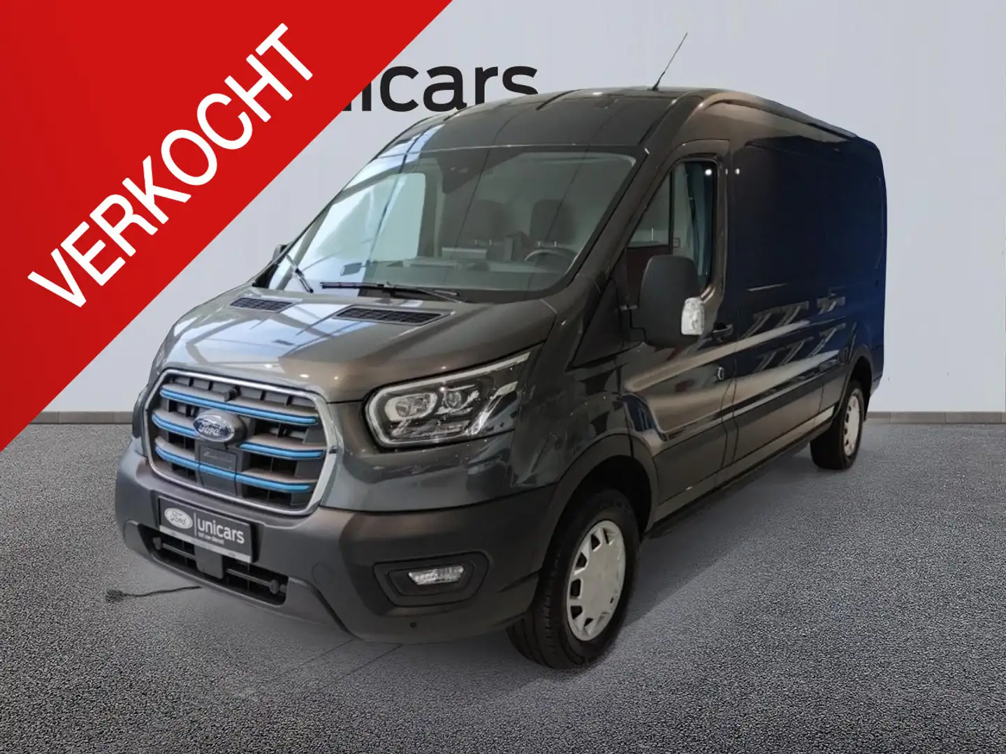 Ford E-Transit 350L L3 - 269pk 67KW/H - NIEUW Zwart - 1