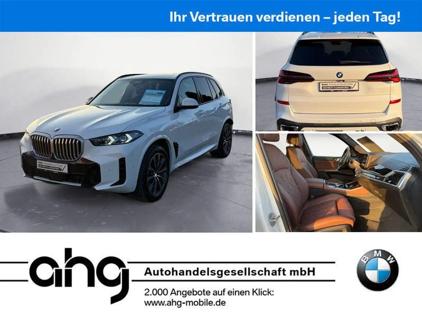 BMW X5 M X5 xDrive30d M Sportpaket 7 Sitzer Aktive Geschw Blanc - 1