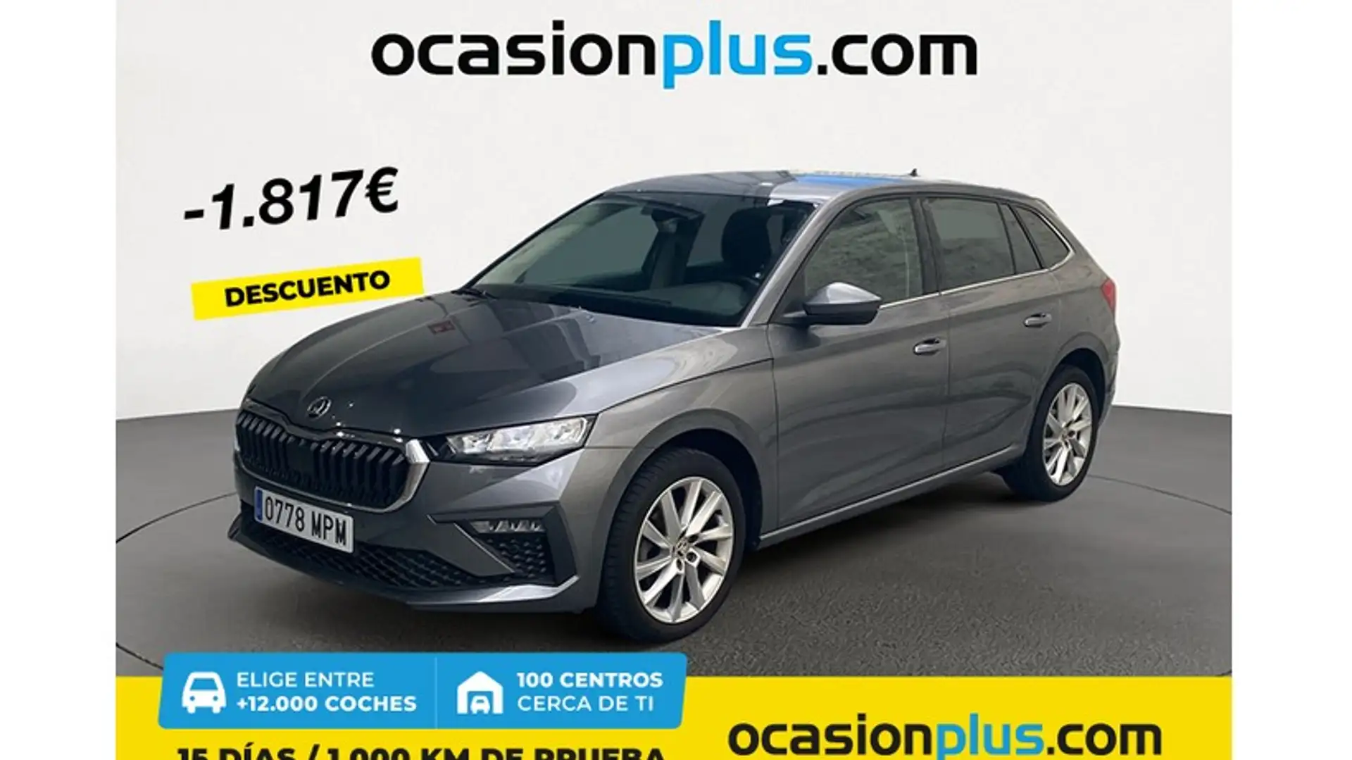 Skoda Scala 1.0 TSI Selection 85kW Gris - 1