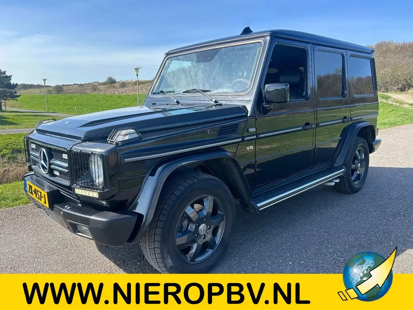 Mercedes-Benz G 500 Automaat Airco Cruisecontrol V8 135.000KM Fekete - 1