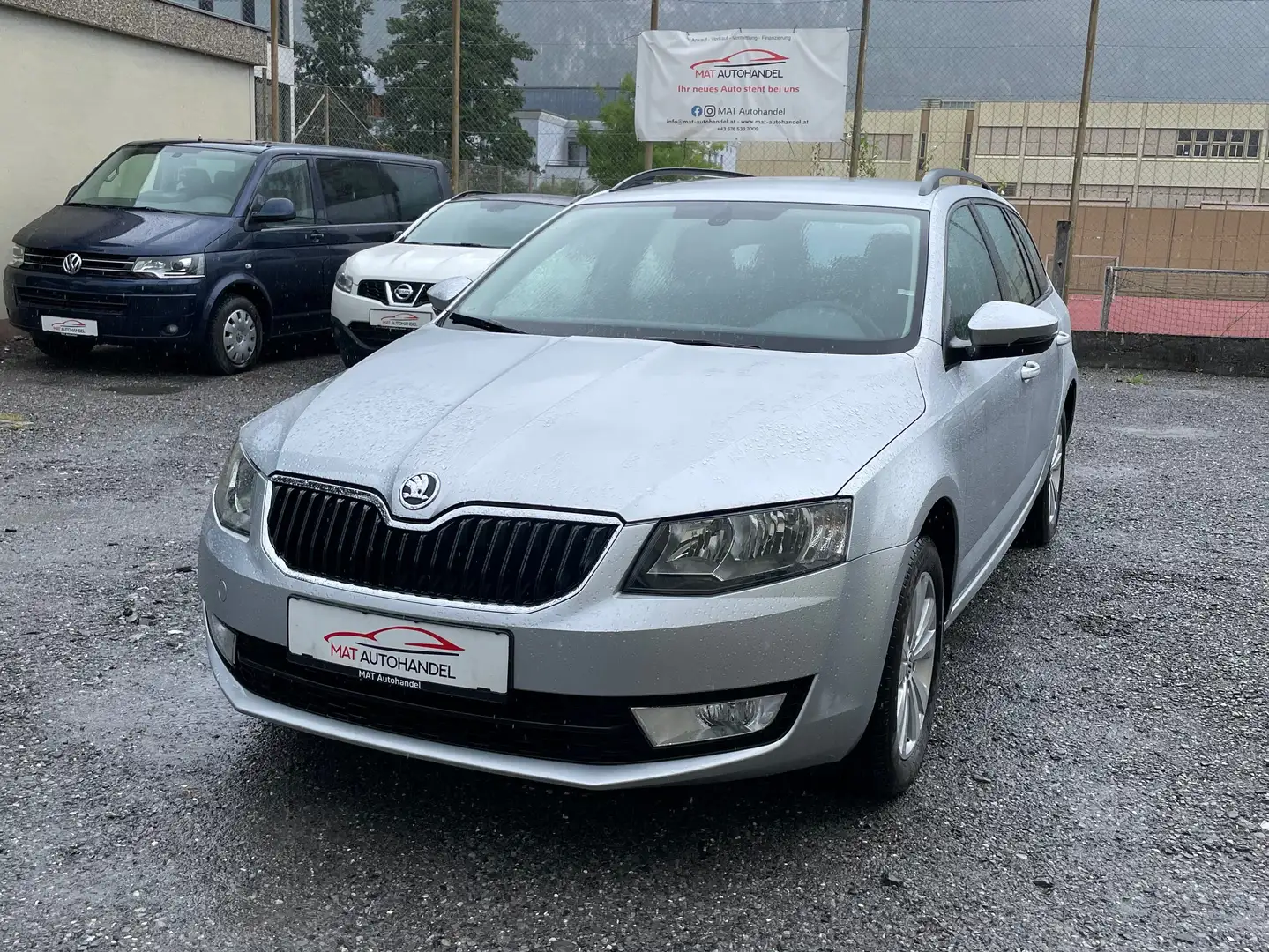 Skoda Octavia Combi 1,6 Ambition TDI 4x4 Green tec Gris - 1