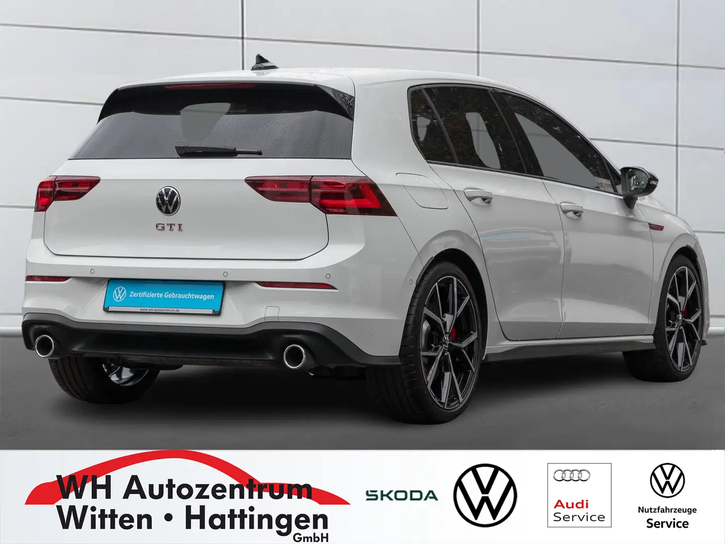 Volkswagen Golf VIII 2.0 TSI DSG GTI BLACK STYLE STANDHZG NAVI ... Weiß - 2