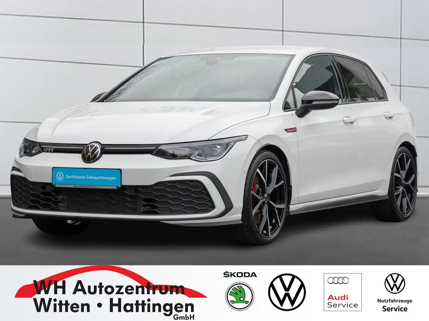 Volkswagen Golf VIII 2.0 TSI DSG GTI BLACK STYLE STANDHZG NAVI ... Weiß - 1