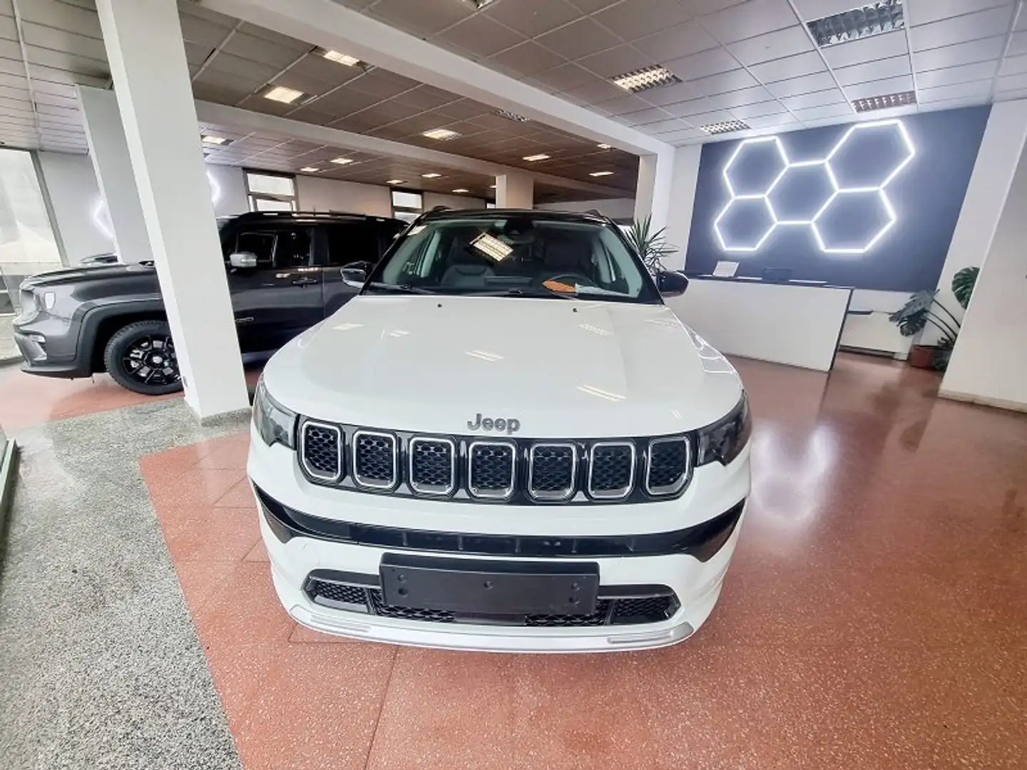 Jeep Compass 1.3 turbo t4 phev Summit 4xe TETTO APRIB. Blanc - 2