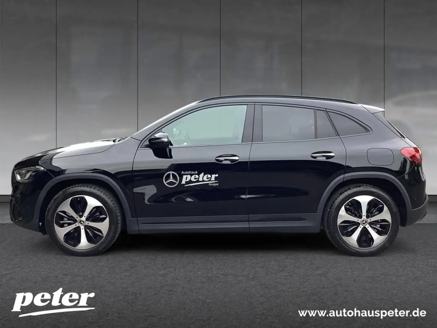 Mercedes-Benz GLA 220 4MATIC +PROGRESSIVE+MULTIBEAM+MBUX+AHK+ Zwart - 2