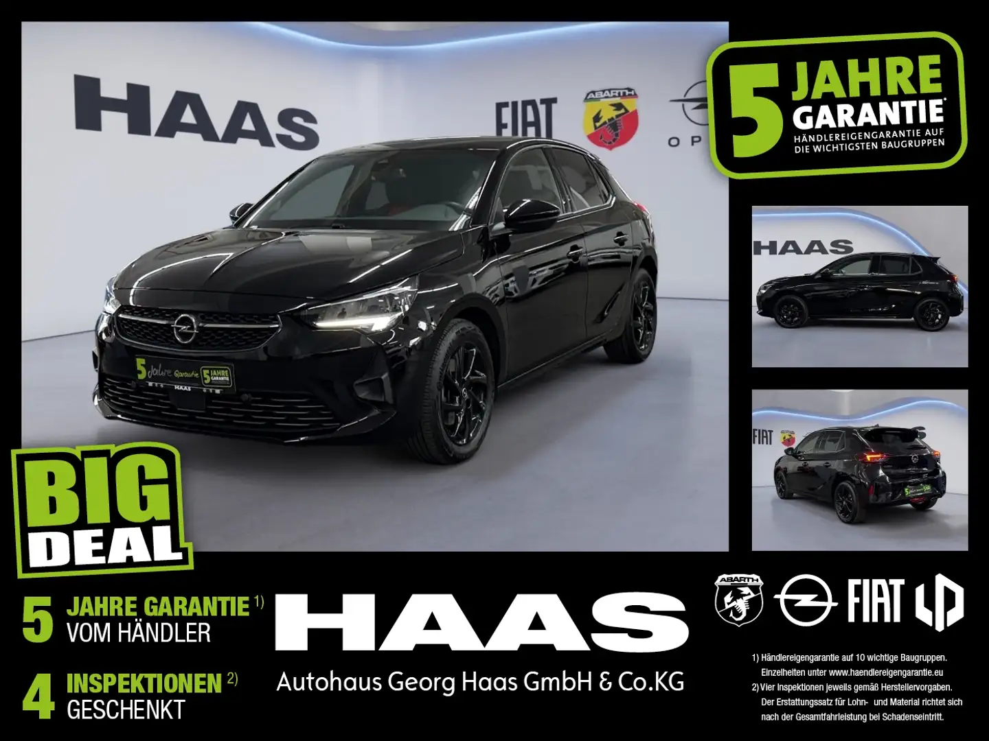 Opel Corsa F 1.2 Turbo GS Line Top Ausstattung Negro - 1