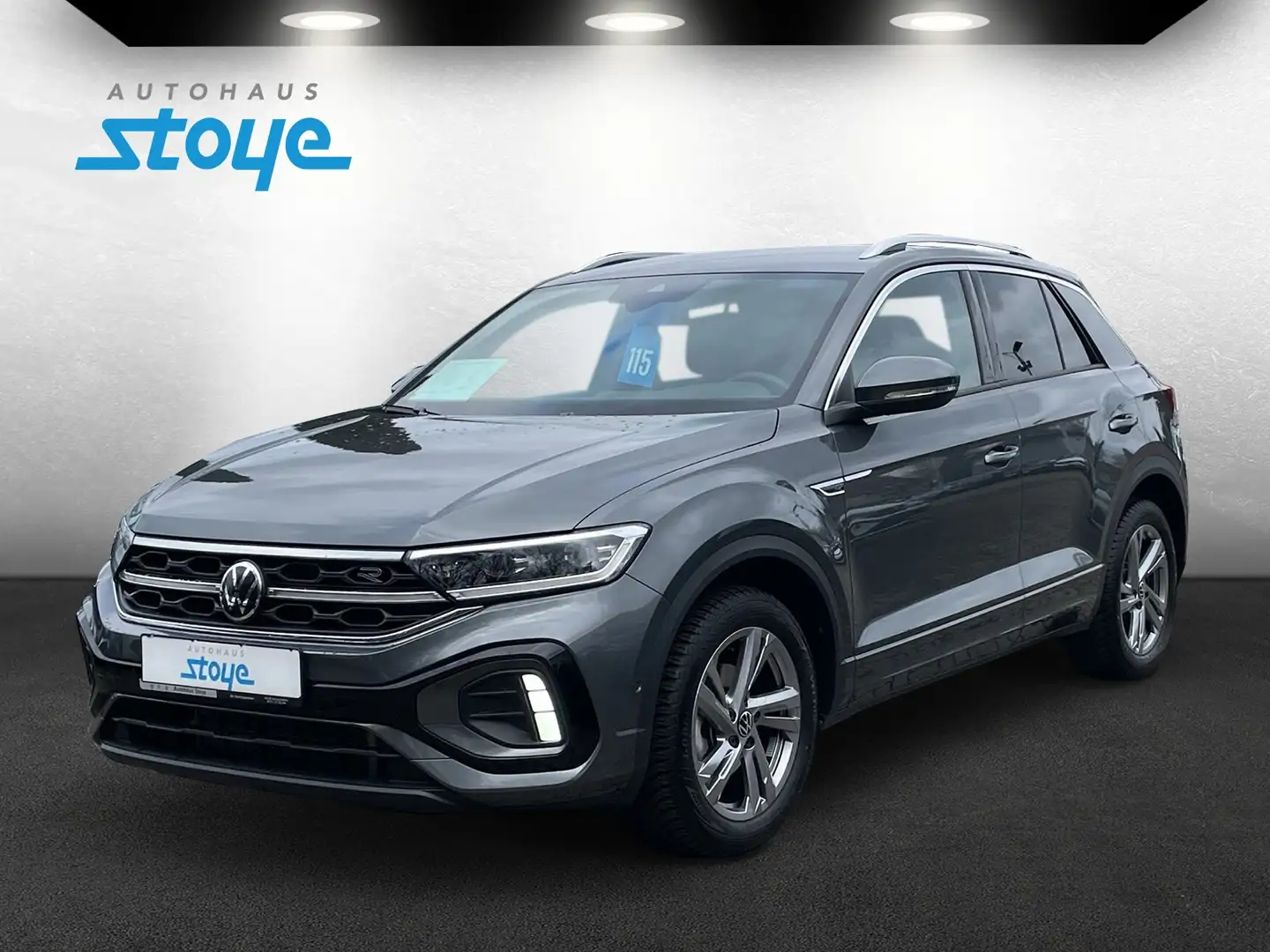 Volkswagen T-Roc R-Line TSi DSG Navi Matrix Kamera Grigio - 2