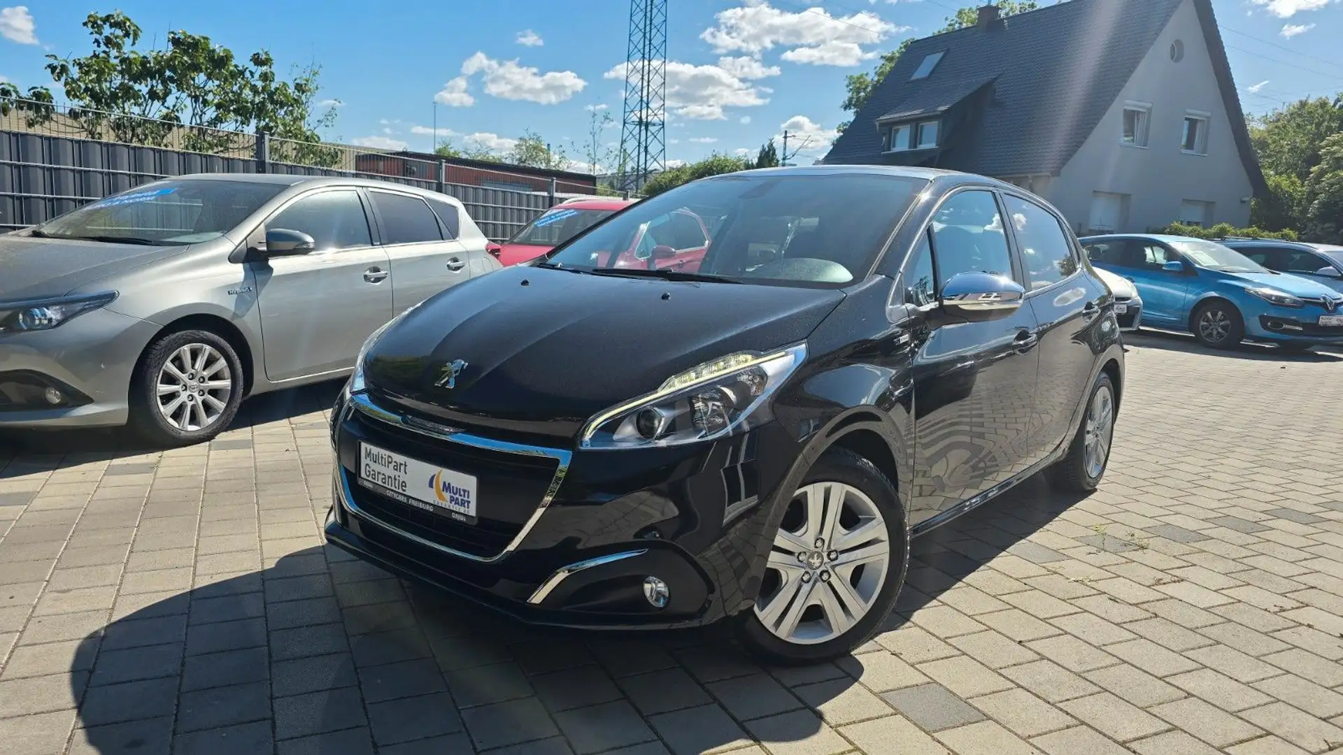 Peugeot 208 Style/GARANTIE/TÜV NEU/SERVICE NEU/TIP TOP Negro - 1