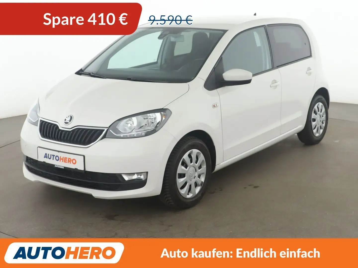 Skoda Citigo 1.0 MPI Ambition*SHZ*KLIMA*GARANTIE* Weiß - 1