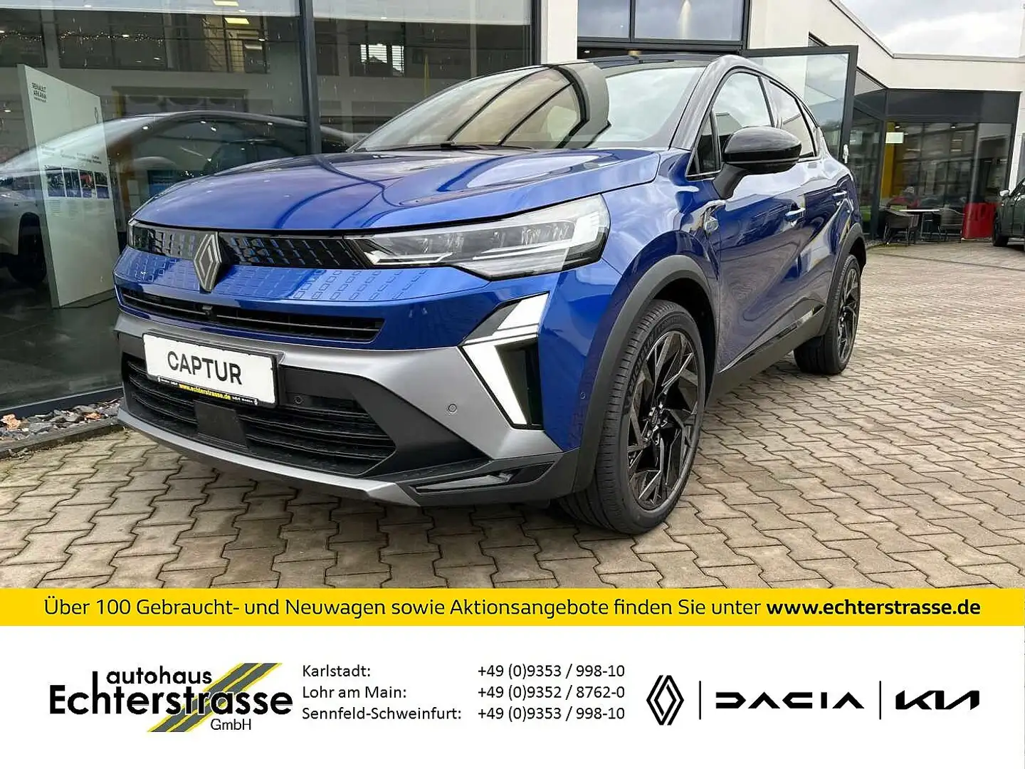 Renault Captur TCe Mild Hybrid 160 EDC ESPRIT ALPINE Blau - 1