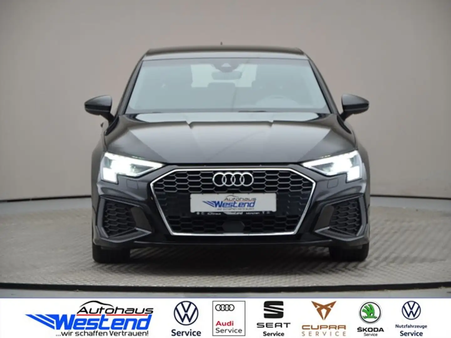 Audi A3 Sportback S line 2.0l TDI 85kW S tr. Matrix Navi Schwarz - 1