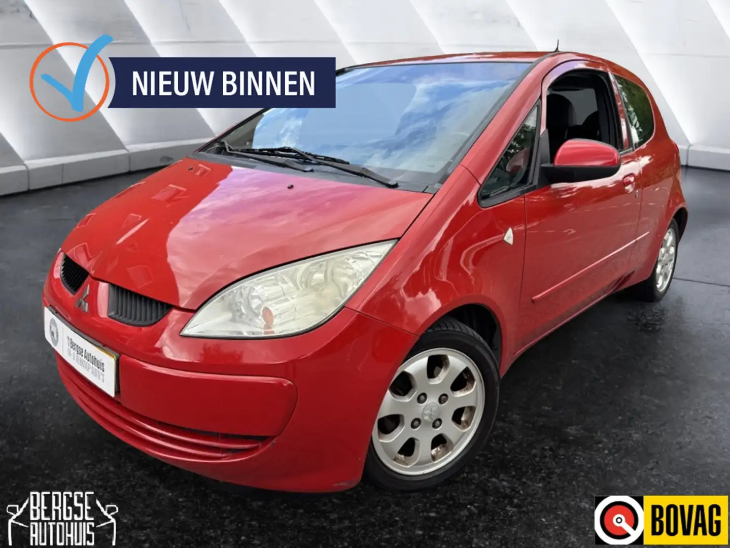 Mitsubishi Colt 1.3 Invite Airco Elek. Ramen Lmv Nap Rouge - 1