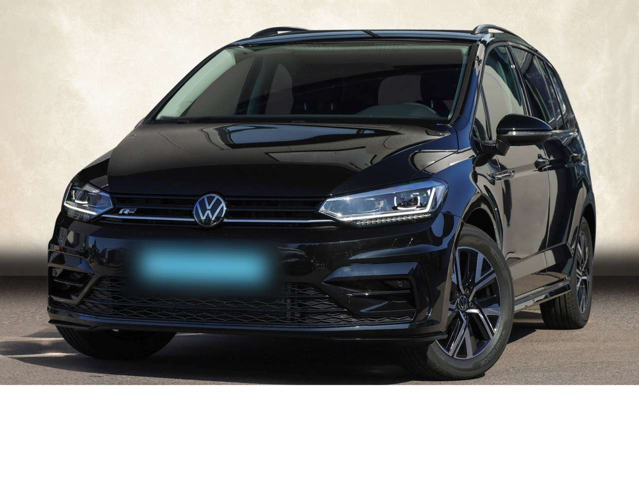 Volkswagen-Touran-1.5TSI DSG R-LINE +AHK+7-SITZER+ Bluetooth