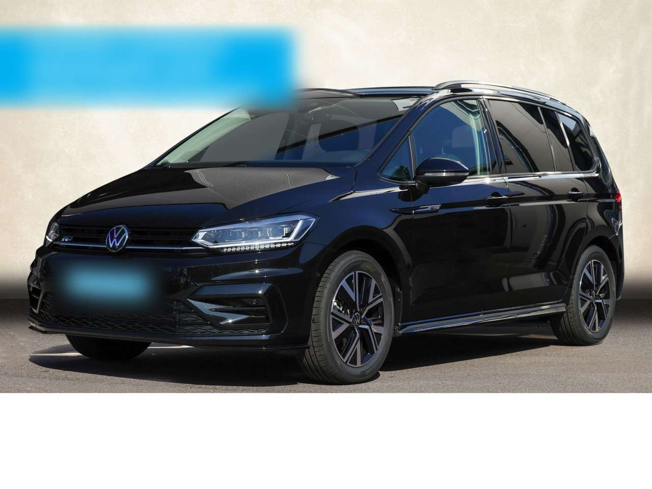 Volkswagen-Touran-1.5TSI DSG R-LINE +AHK+7-SITZER+ Bluetooth