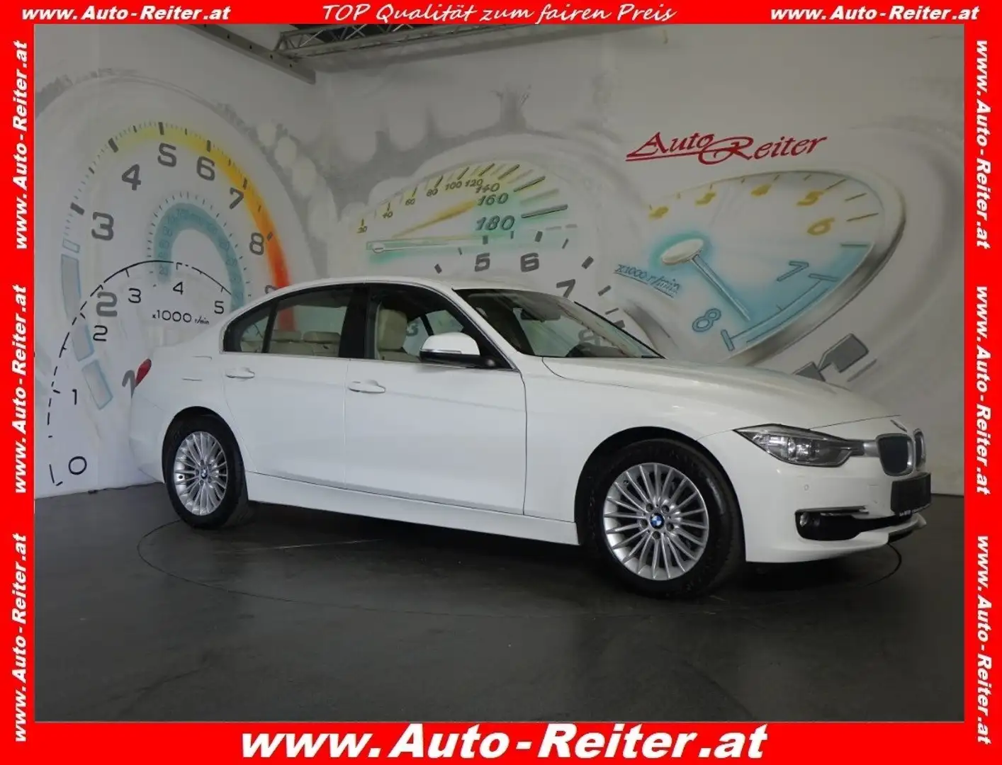 BMW 320 d Österreich-Paket *XENON, NAVI, LEDER* Weiß - 1