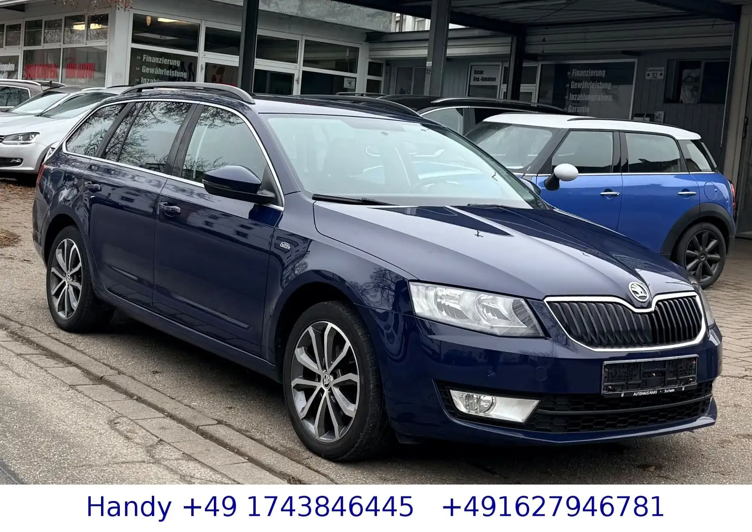 Skoda Octavia 2.0 TDI Edition/AHK/TÜV 07.26/1.HAND/TOP Blau - 1