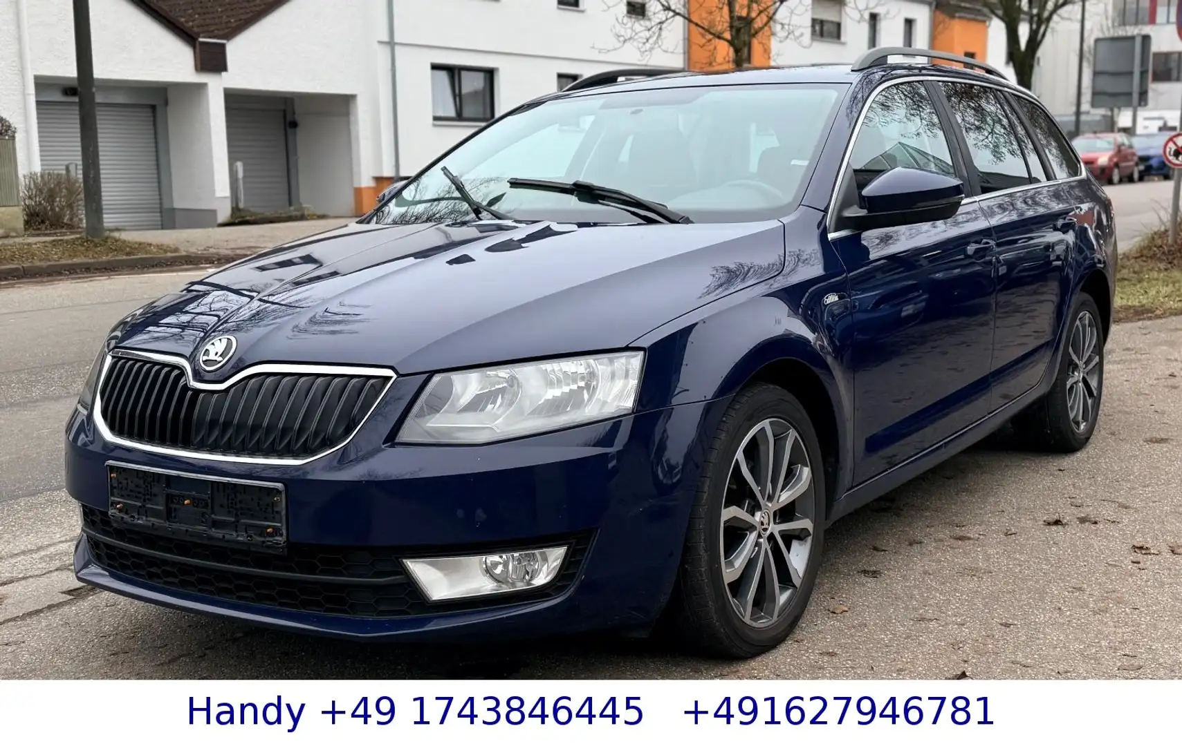 Skoda Octavia 2.0 TDI Edition/AHK/TÜV 07.26/1.HAND/TOP Blau - 2
