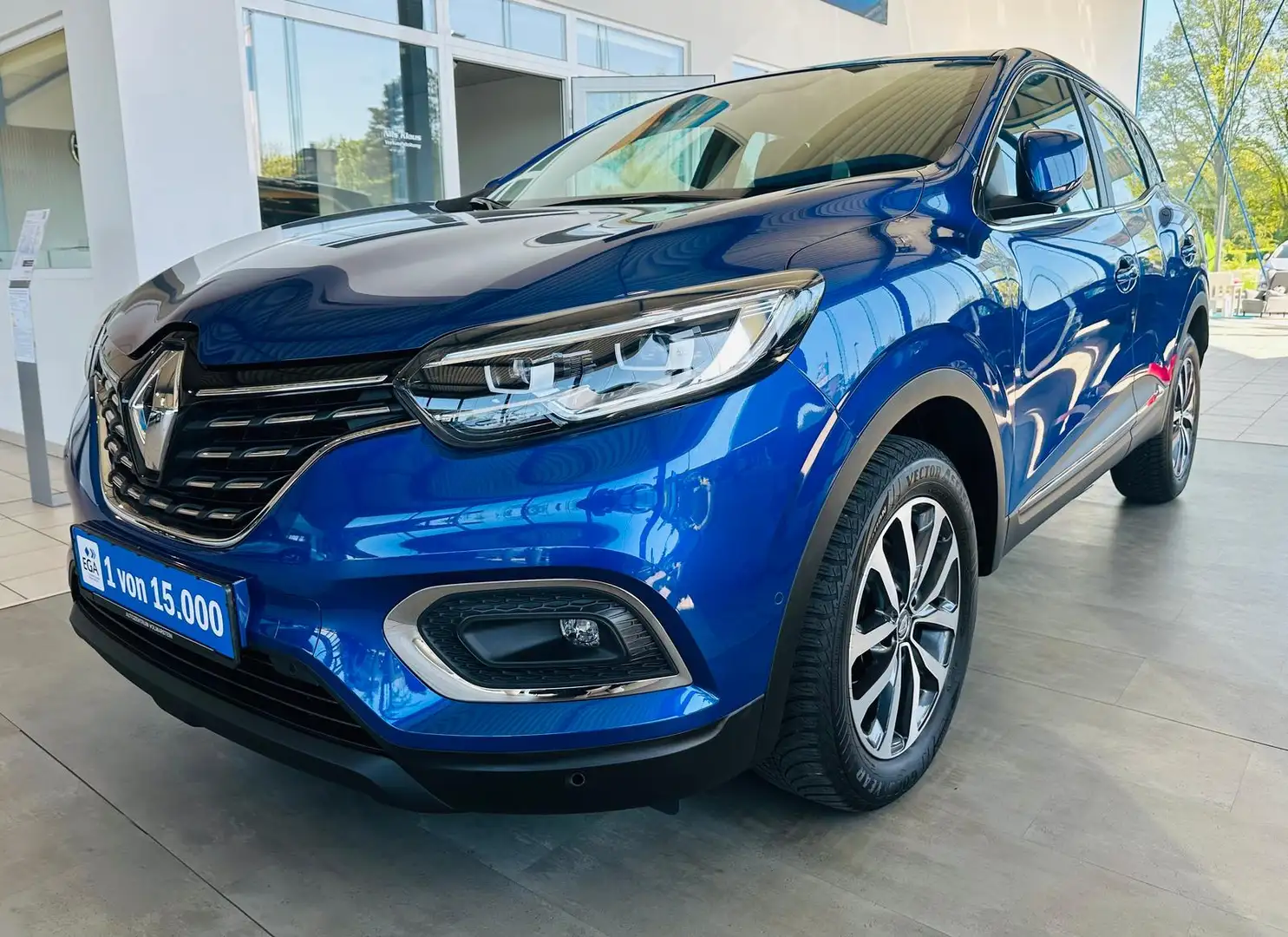 Renault Kadjar 1.3 TCE Business Aut. NAVI RFK SHZ LED Blau - 1