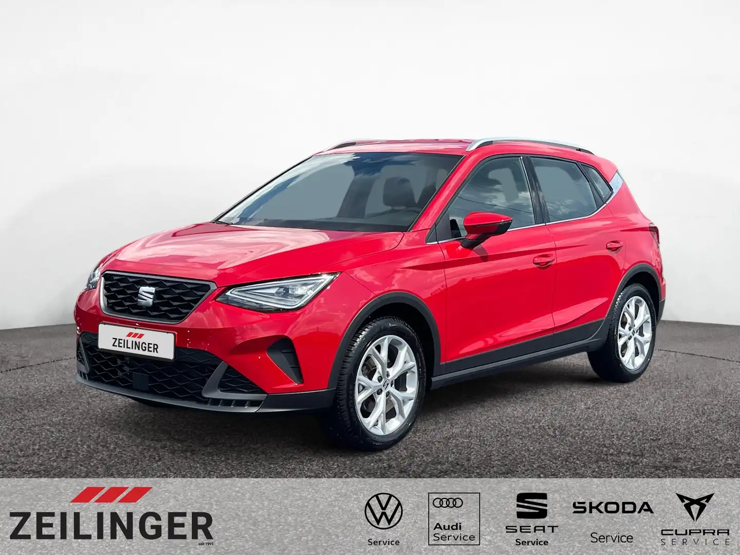 SEAT Arona FR TSI|NAVI|FULL-LED|SHZ|CLIMATRONIC|GRA Rot - 1