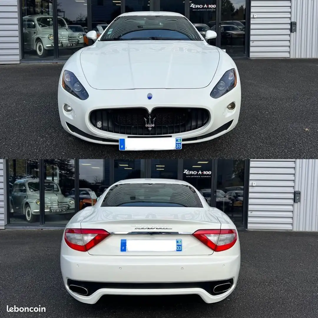 Maserati GranTurismo F1 4.7 440 cv Bílá - 2