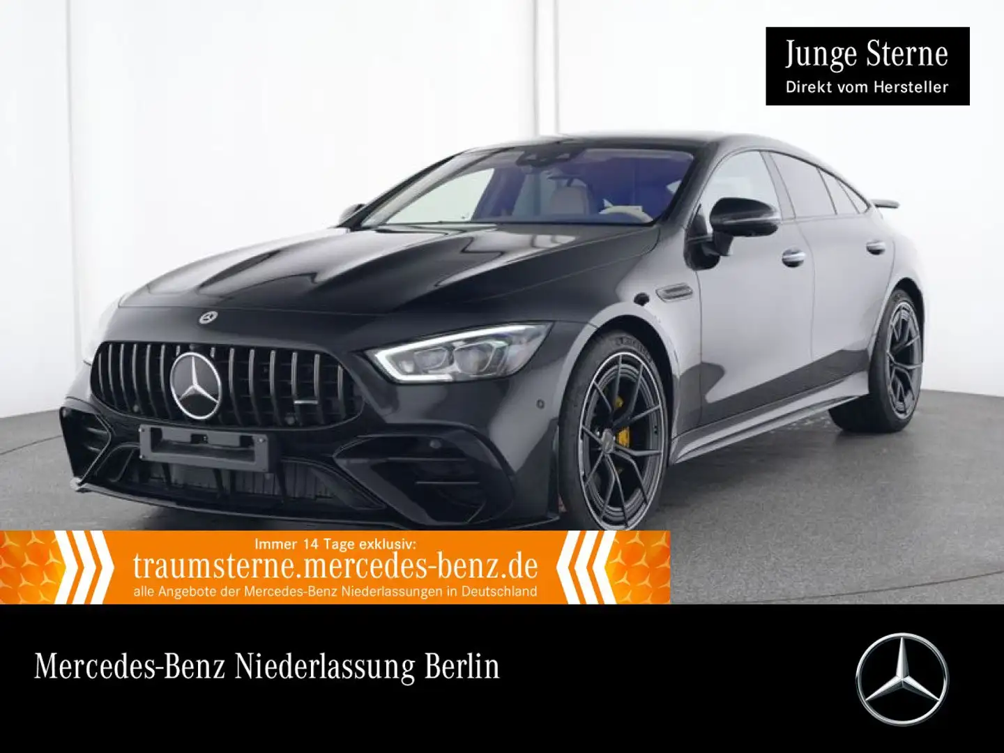 Mercedes-Benz AMG GT 53  Cp. 4M AeroPak Perf-Abgas Fahrass Pano Schwarz - 1