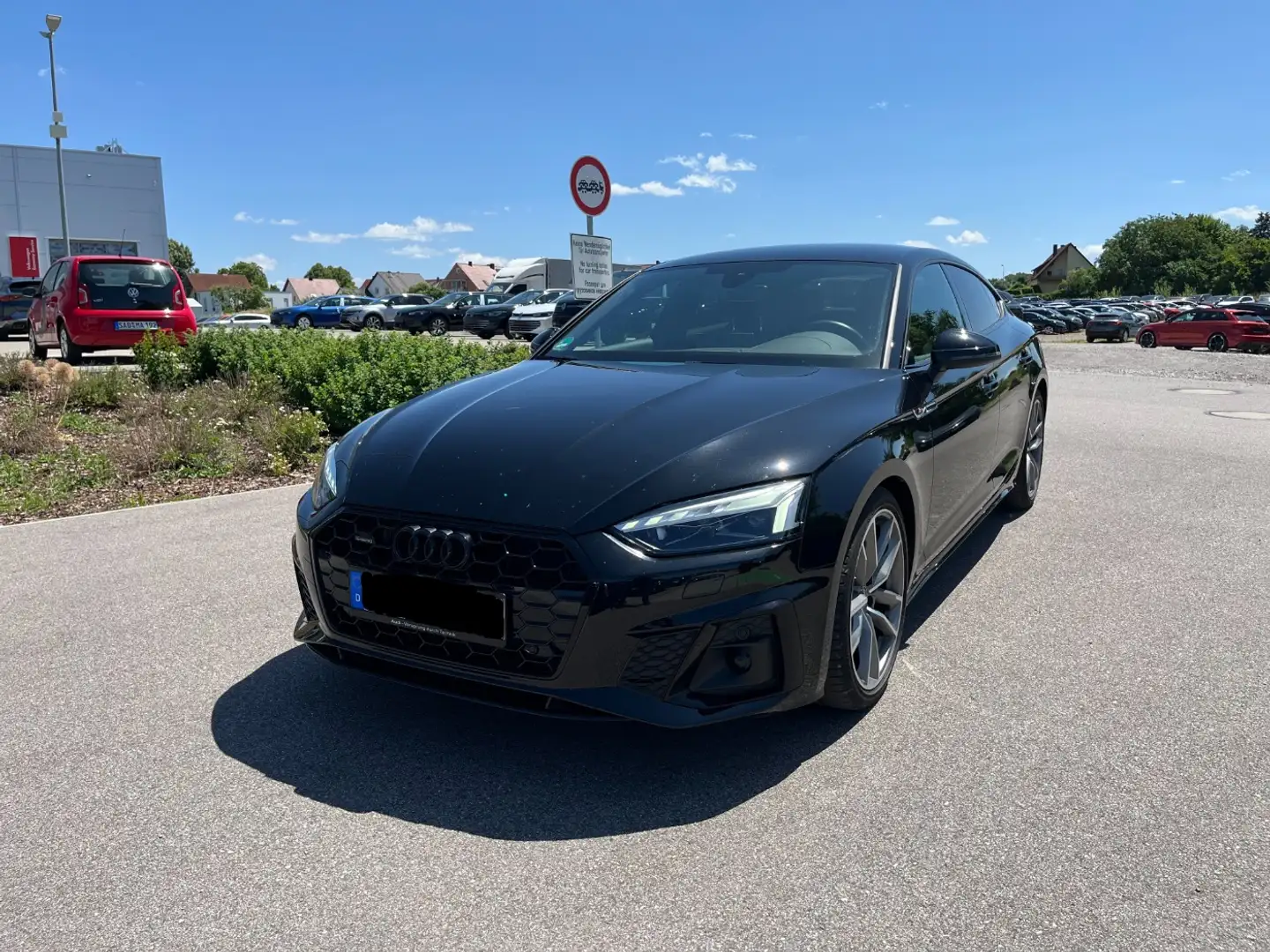 Audi A5 Sportback S line 40 TDI quat B&O Laserlicht RFK VC Schwarz - 1